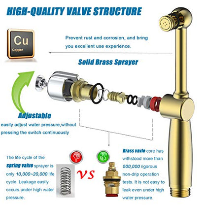 Handheld Bidet Sprayer for Toilet