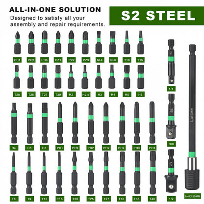 AEROFORCE 74 PCS Magnetic Nut Driver Set (74PCS Magnetic Nut Driver Set)