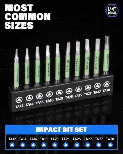 10pcs Special Shape Screwdriver Bits