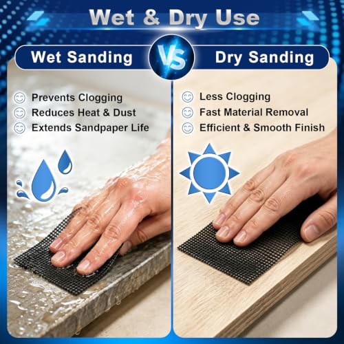 4-1/5 Inch Wide x 5.5 Yard Long Sanding Screen Mesh Roll
