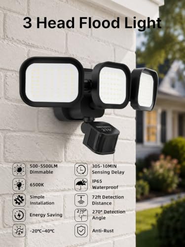 Motion Sensor Flood Lights for Outdoor