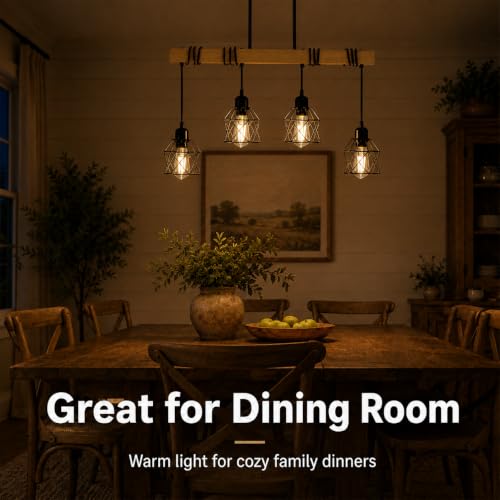 4 Light Farmhouse Kitchen Island Lighting (4-Light)