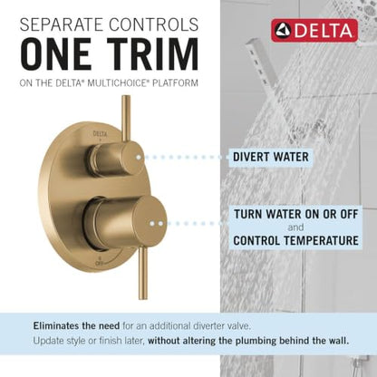 Modern Round Shower System Faucet Set