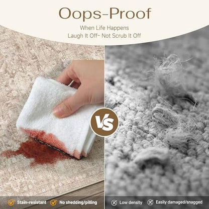 2x3 Beige Neutral Entryway Area Rug (Neutral | Beige / 2' x 3' (Rectangular))