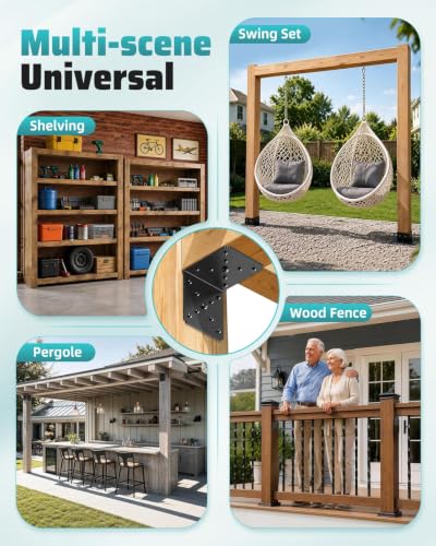 4x4 L Bracket Heavy Duty Pergola Corner Brackets