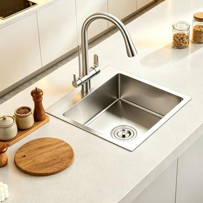 Drop in Kitchen Sink Single Bowl