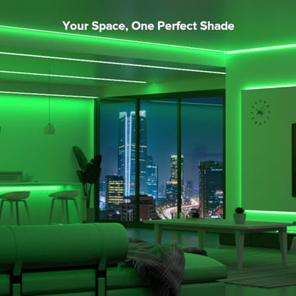 FCOB COB LED Strip Lights 5V USB Powered Green Color for TV (Green / 3.28FT)