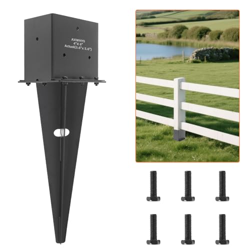 4"x 6" Fence Post Anchor Ground Spike