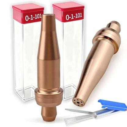 1 101 Acetylene Cutting Torch Tips for VictorCutting Torch Kit with Torch Tip Cleaner