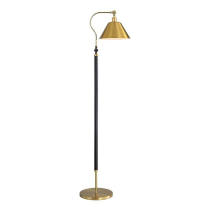 Black Solid Wood lamp Post Floor lamp