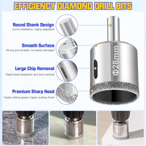 Diamond Drill Bits Set