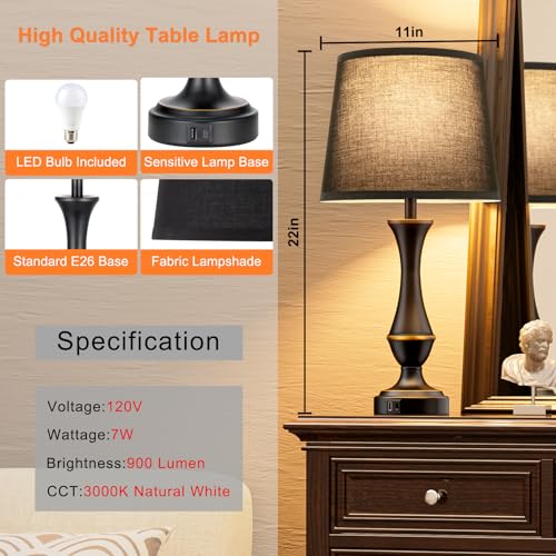 Touch Lamps for Nightstand