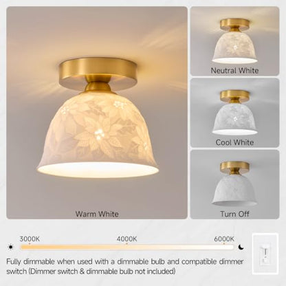 Ceramic Ceiling Light