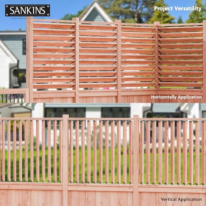 Deck Sunblind System Window Louver kit Fence Shutters