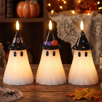 Halloween Pillar Candles S02 0706