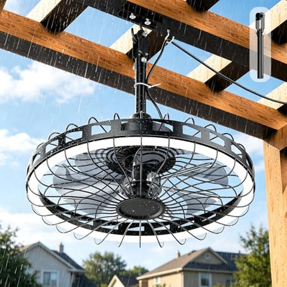 20" IP65 Waterproof Outdoor Ceiling Fan