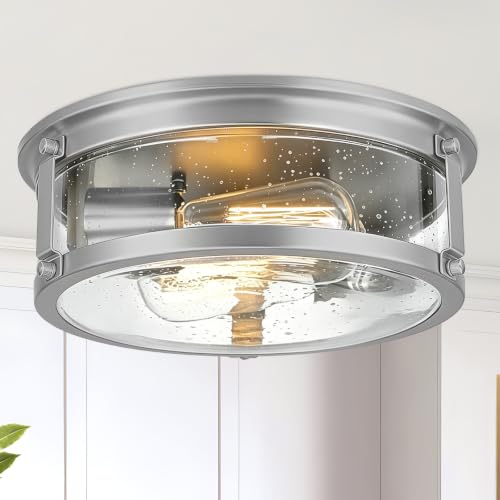 2 Light Flush Mount Ceiling Light Fixtures
