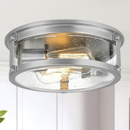 2 Light Flush Mount Ceiling Light Fixtures
