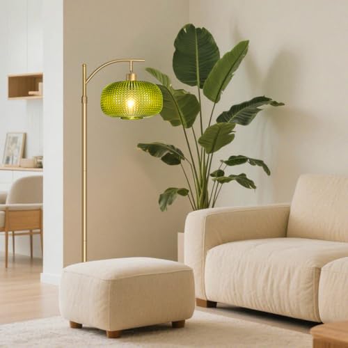 Glass Floor Lamp for Living Room