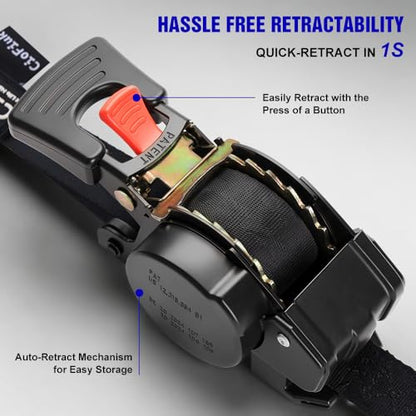 Retractable Ratchet Straps