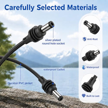 Starlink Mini DC Power Cable Extension Replacement DC Power Cord Cable