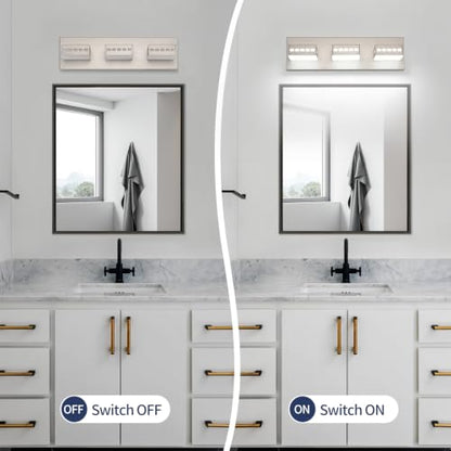 Modern Bathroom Led Vanity Light Over Mirror