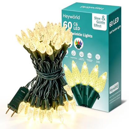 C6 Gentle Twinkle Christmas Lights