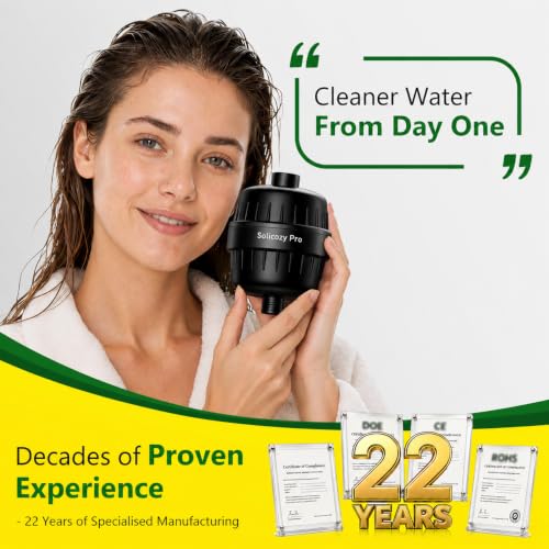 Shower Filter for Hard Water & Shower Water Softener