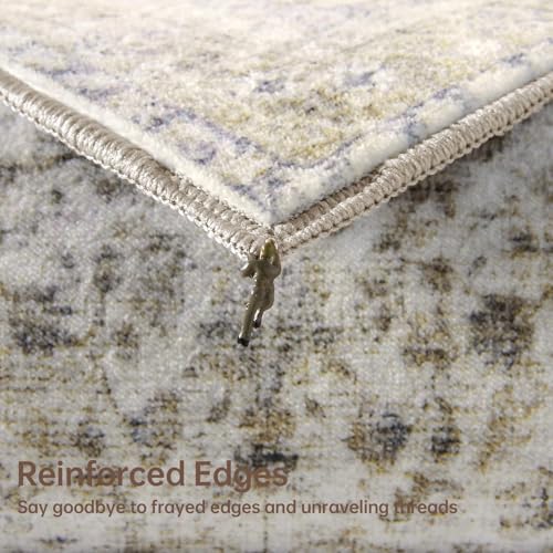 Round Rug 8ft (Beige / 8' (Round))