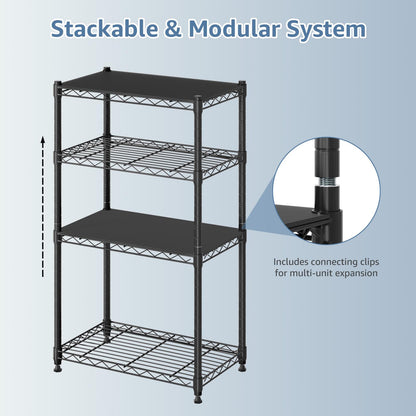 2 Tier Metal Storage Shelves (2 Tiers)
