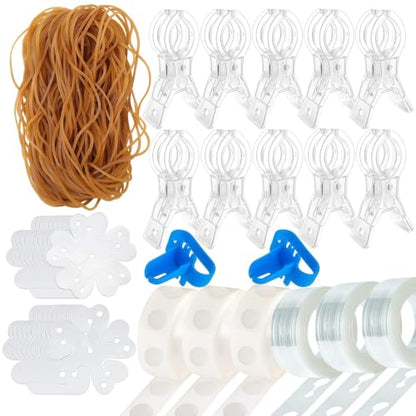 Balloon Arch Kit with Clear Spring Clamps for Party Decorations