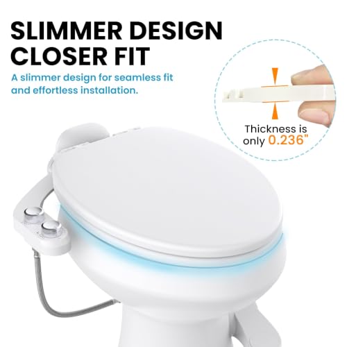 RV Bidet Toilet Seat Attachment Support for SEAFLO