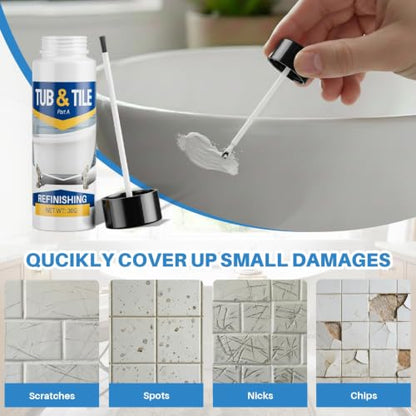 Tub and Tile Paint Refinishing Kit