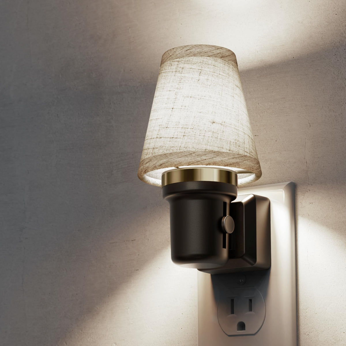 Night Lights Plug into Wall (Round Platform-5000K / 1 Pack)