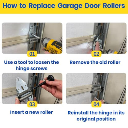 Garage Door Rollers 12 Pack