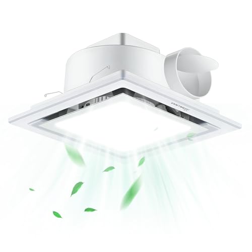 Bathroom Exhaust Fan with Light