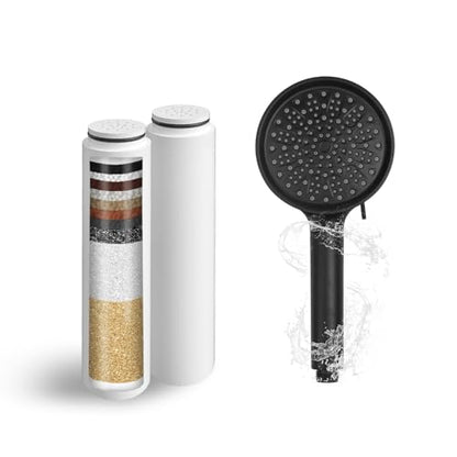 Replacement Shower Filter Cartridges Compatible with Cobbe Filtered Shower Heads