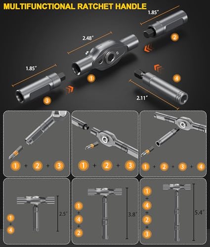 42 in 1 Ratchet Screwdriver Set