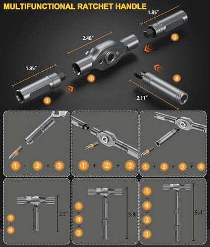 42 in 1 Ratchet Screwdriver Set