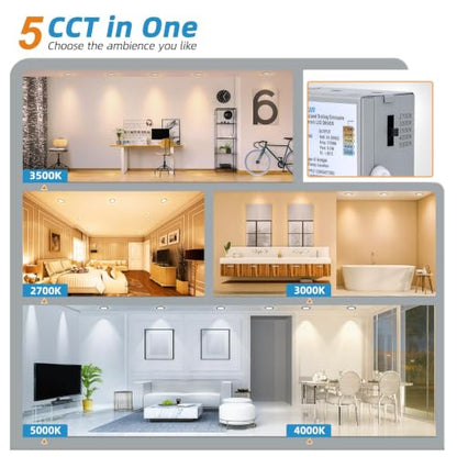 5CCT Recessed Light with Night Light