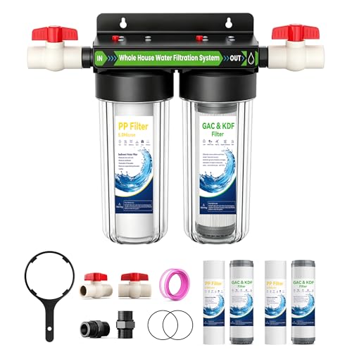2 Stage Whole House Water Filter System