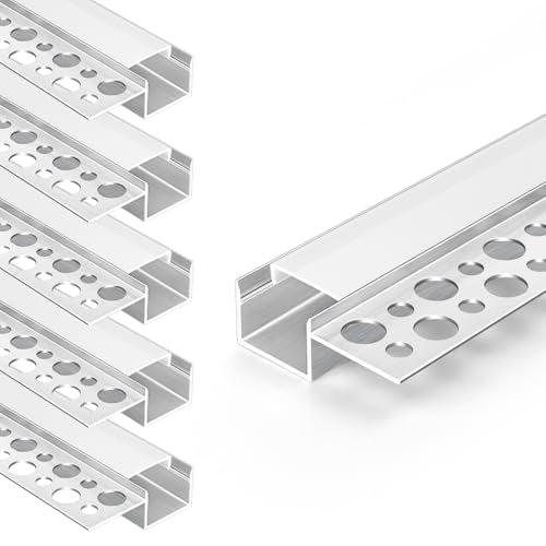 Plaster in LED Profile 3.3FT