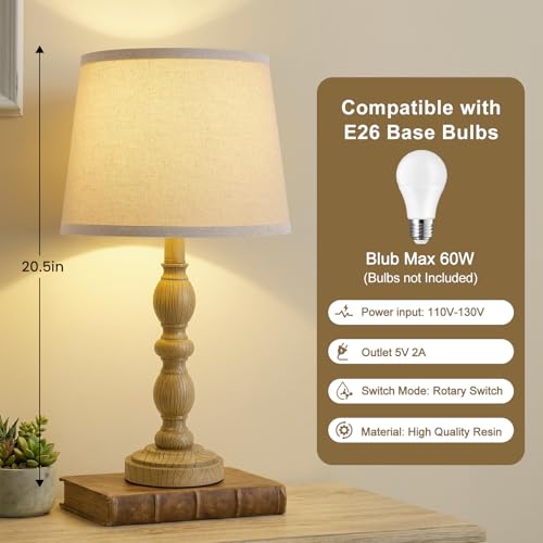 Table Lamps Set of 2