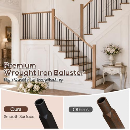 Wrought Iron Balusters for Staircase