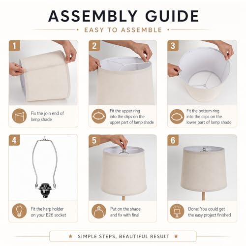 Drum Lampshades Set of 2