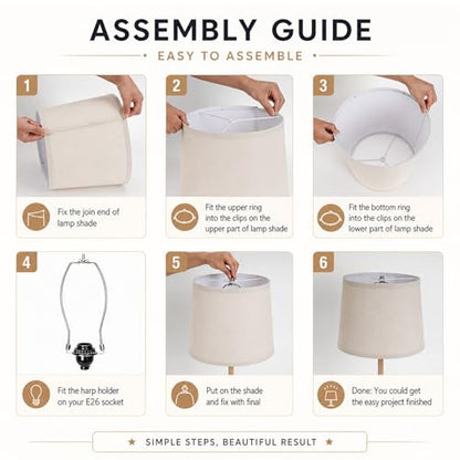 Drum Lampshades Set of 2