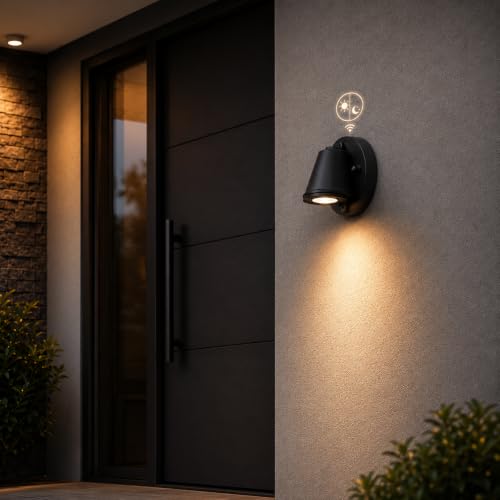 Dusk to Dawn Outdoor Wall Sconce