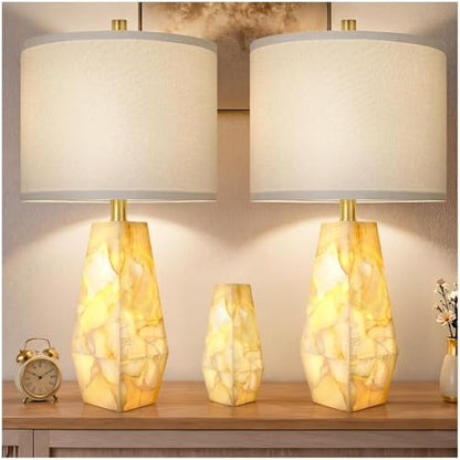 Alabaster Table lamp Series