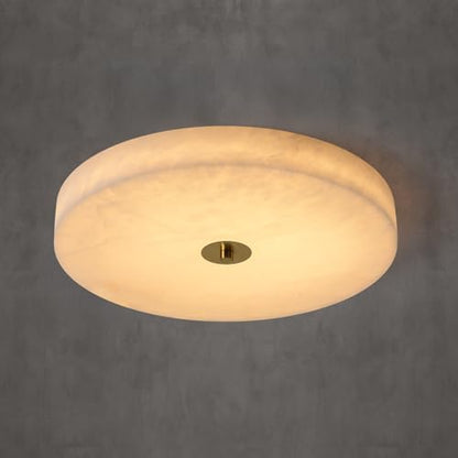 Modern Alabaster Flush