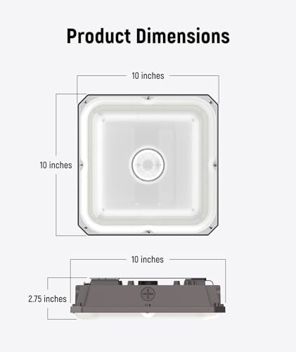 75W LED Garage Canopy Light